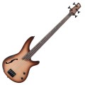 Ibanez SRH500F Fretless Bass, Natural Brown Burst