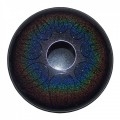 Idiopan 14'' Dual Tone Steel Tongue Drum, Onyx Rainbow