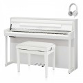 Kawai CA901 Digital Piano Package, Satin White