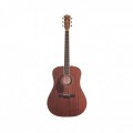Fender PM-1 Standard Dreadnought NE Left Handed, All Mahogany - Ex Demo