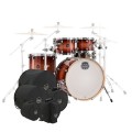Mapex Armory 22'' LA Fusion 5pc Shell Pack w/Bag Set, Redwood Burst
