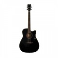 Yamaha FGCTA Transacoustic FG Cutaway, Black - Ex Demo