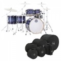 Mapex Armory 22'' LA Fusion 6pc Shell Pack w/Bags, Night Sky Burst