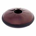 Idiopan Domina 12'' Tunable Steel Tongue Drum with Pickup, Ruby Red