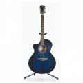 Faith Neptune Blue Moon Cutaway Electro Acoustic LH, Blue Moon Burst - Ex Demo