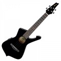 Ibanez UICT10-BK Iceman Tenor Ukulele, Black High Gloss