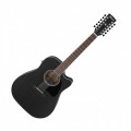 Ibanez AW8412CE Artwood, Weathered Black Open Pore - Nearly New