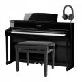 Kawai CA701 Digital Piano Package, Polished Ebony