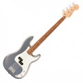 Fender Player Precision Bass PF, Silver - Ex Demo