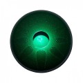 Idiopan Domina Pro 12'' Tunable Steel Tongue Drum w/Pick up, Green