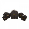 Hardcase Rock Fusion Drum Kit Case Set with 14" Floor Tom