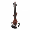 GEWA Novita 3.0 5 String Electric Violin with adapter, Gold Brown