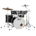 Pearl Export EXX 22'' 6pc Drum Kit, Jet Black