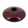 Idiopan Dominus 14'' Steel Tongue Drum, Ruby Red