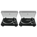 Omnitronic BD-1320 Turntables Black, Pair