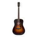 Fender Paramount PD 220E Dreadnought, 3-Tone Vintage Sunburst - Ex Demo