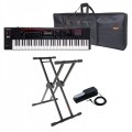 Roland Fantom-07 Synthesizer Keyboard Live Performance Bundle