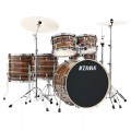 Tama Imperialstar 22" 6pc Drum Kit, Coffee Teak Wrap