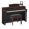 Yamaha CLP 745 Digital Piano Package, Rosewood