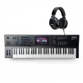 Akai Professional MPC Key 61 with Shure SRH440A Headphones