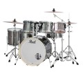 Pearl Export EXX 22'' 7pc Drum Kit, Smokey Chrome