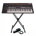 Roland Jupiter-X 61 Key Synthesizer with Stand and Pedal