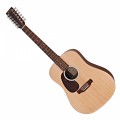 Martin D-X2E Left Handed 12-String, Spruce Top & Mahogany Sides