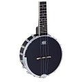 Ortega OUBJ100-SBK Banjolele, Black