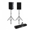 Mackie Thump212 12" Active PA Speaker Pair with Speaker Stands